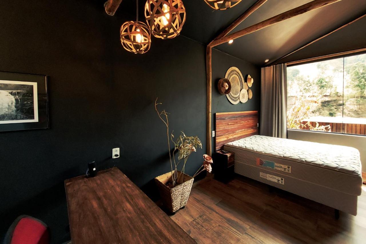 Bangalo Luxo Entre Lindas Cachoeiras Baependi Exterior foto
